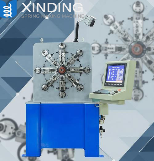 Core advantages of camless spring machine